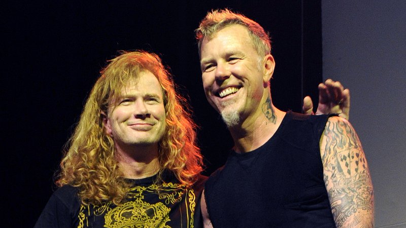 James Hetfield half Dave Mustaine nach Krebsdiagnose